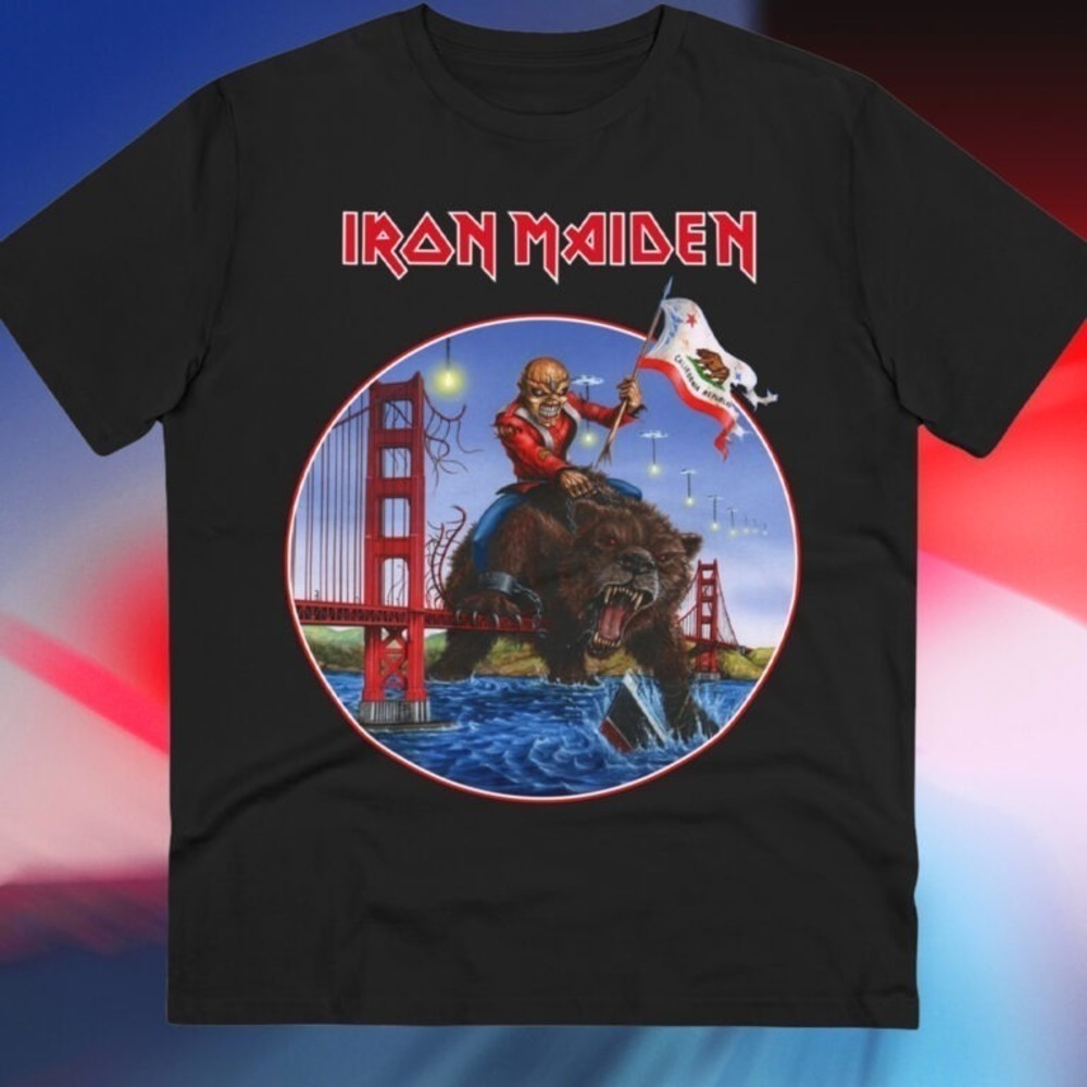 Iron Maiden Maiden England California Tour Tshirt